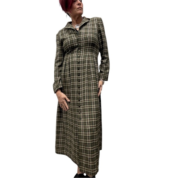 Vintage Peasant Cottage Grunge Academia Farm Renaissance Country Dress - Picture 1 of 15